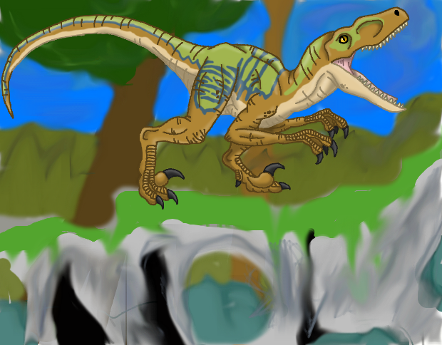 echo the velociraptor