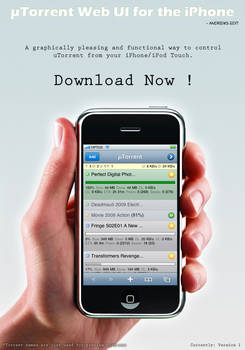 uTorrent Web UI for iPhone