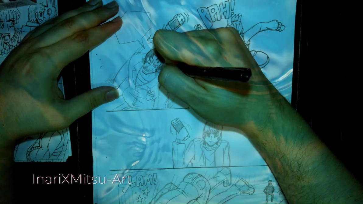 Working on Power of Water comic part 2 by InariXMitsu-Art on DeviantArt