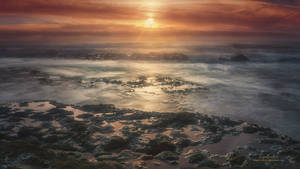 Tidal Sunset // Wallpaper