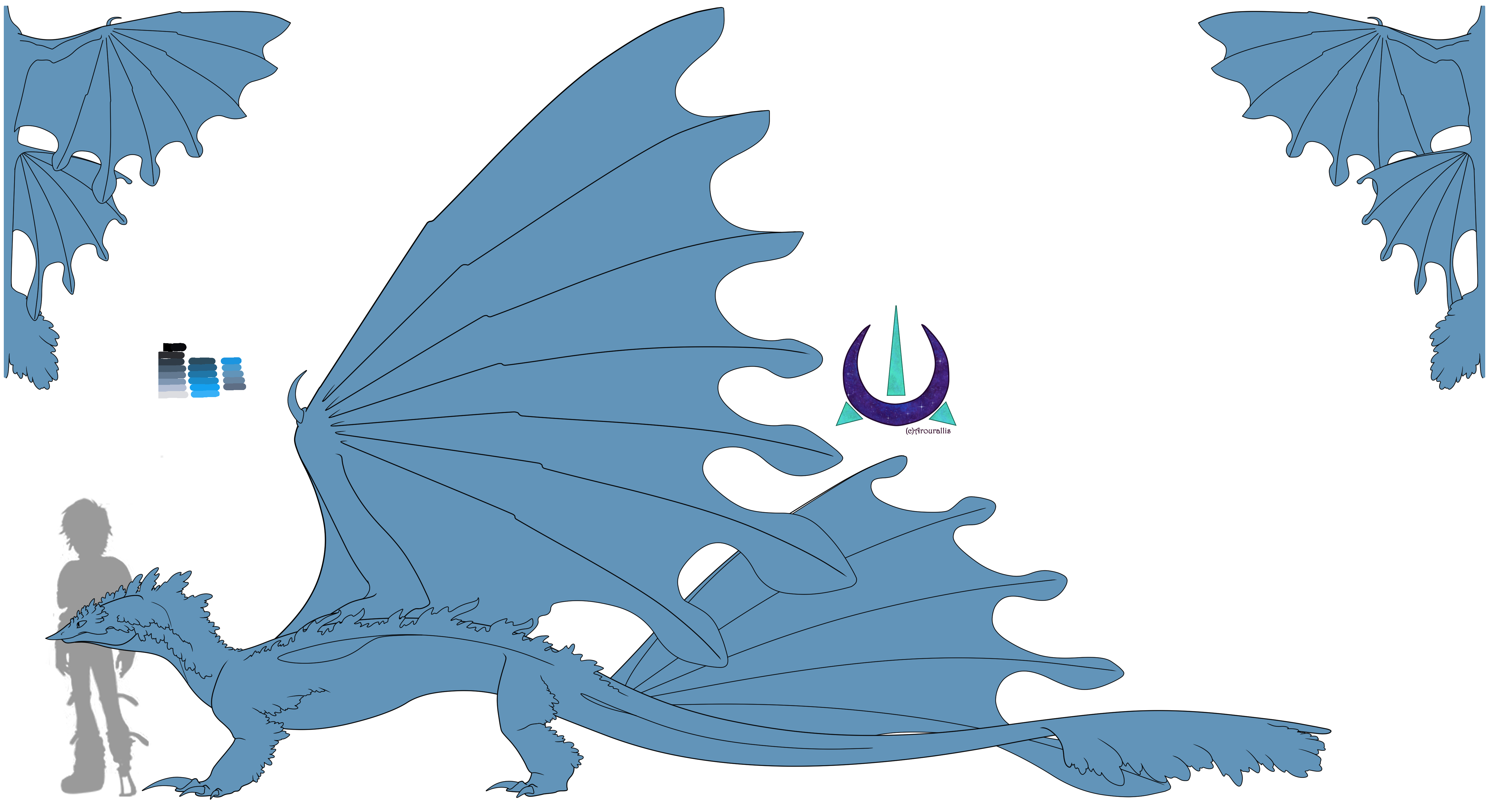 Fantail Flutter-advanced by arourallis on DeviantArt