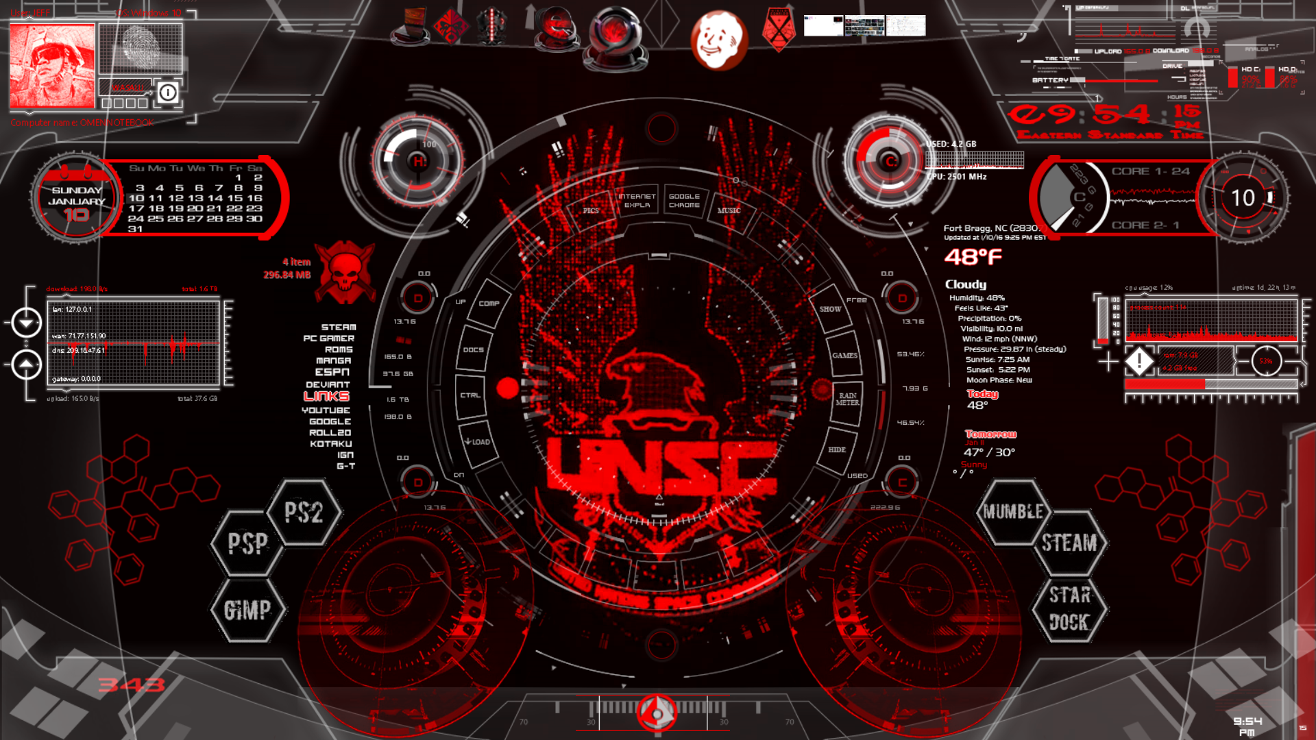 Halo 4 Unsc Logo 2.0 RAINMETER by REGlClDE on DeviantArt