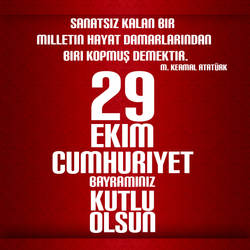 29 Ekim Cumhuriyet Bayrami