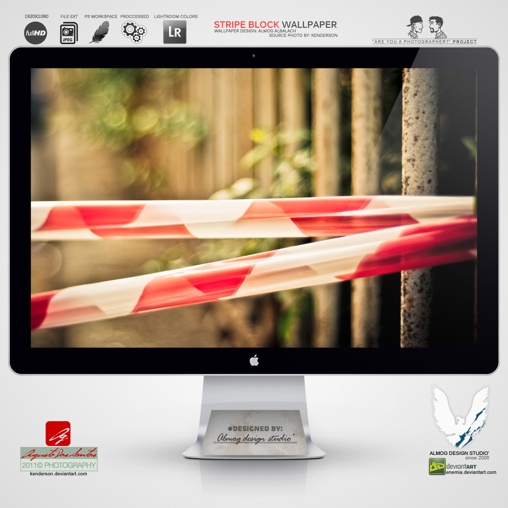 .STRIPE BLOCK. Wallpaper