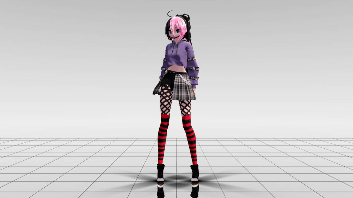 Nina the killer MMD Model dl by MandyMillareme1450YT on DeviantArt