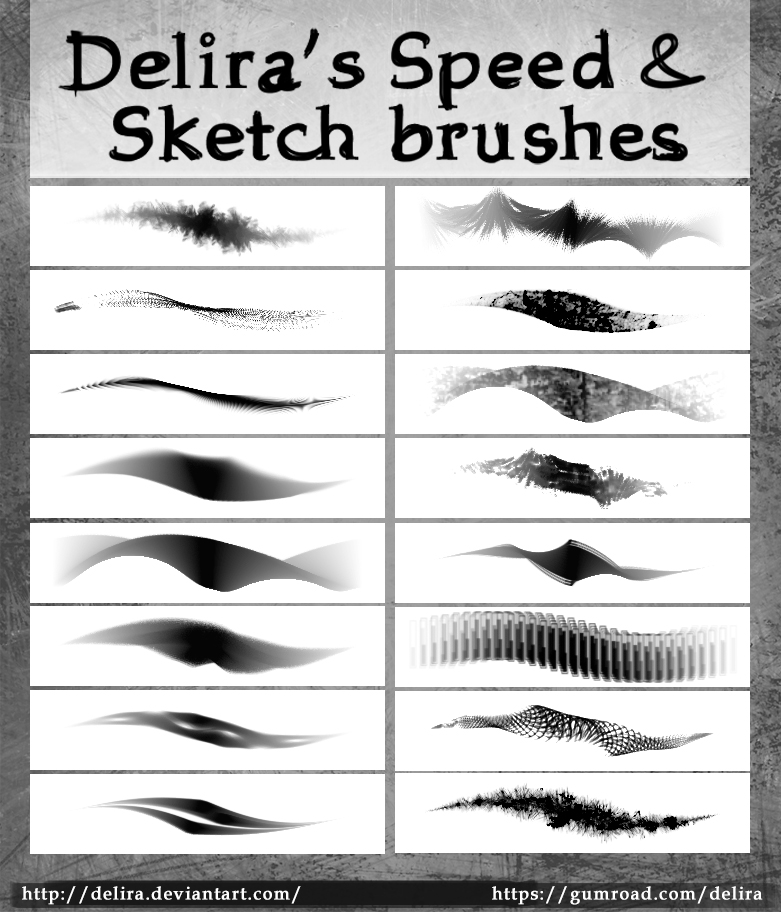 Delira's Brushes