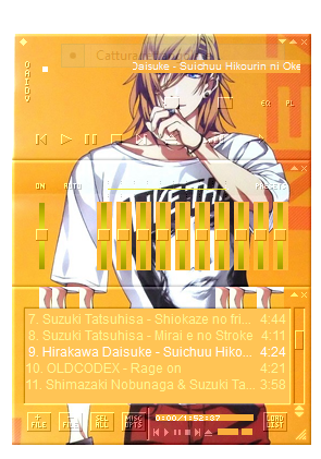 Skin winamp ren jinguji Uta no Prince_sama!