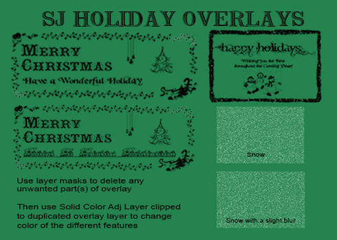 SJ Holiday Overlays