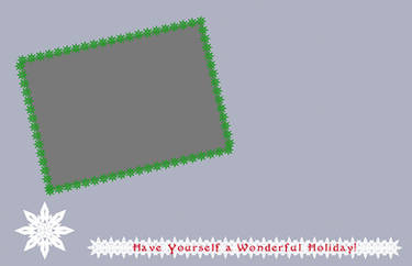 Basic Holiday Card Template
