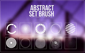 Brush Set #1 - abstract