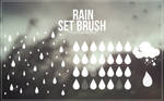 Brush Set #3 - rain