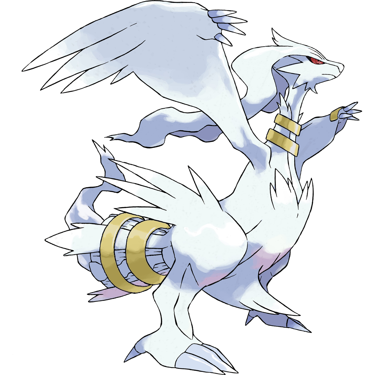 Shiny Reshiram by DrDimentio on DeviantArt