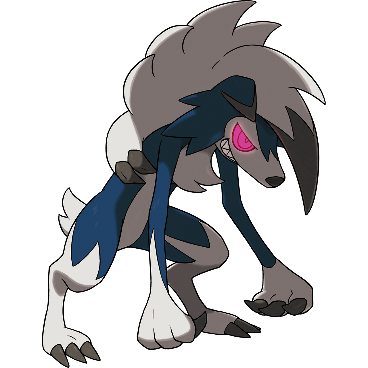 745 Lycanroc (Midnight) by TonOfDirt726 on DeviantArt