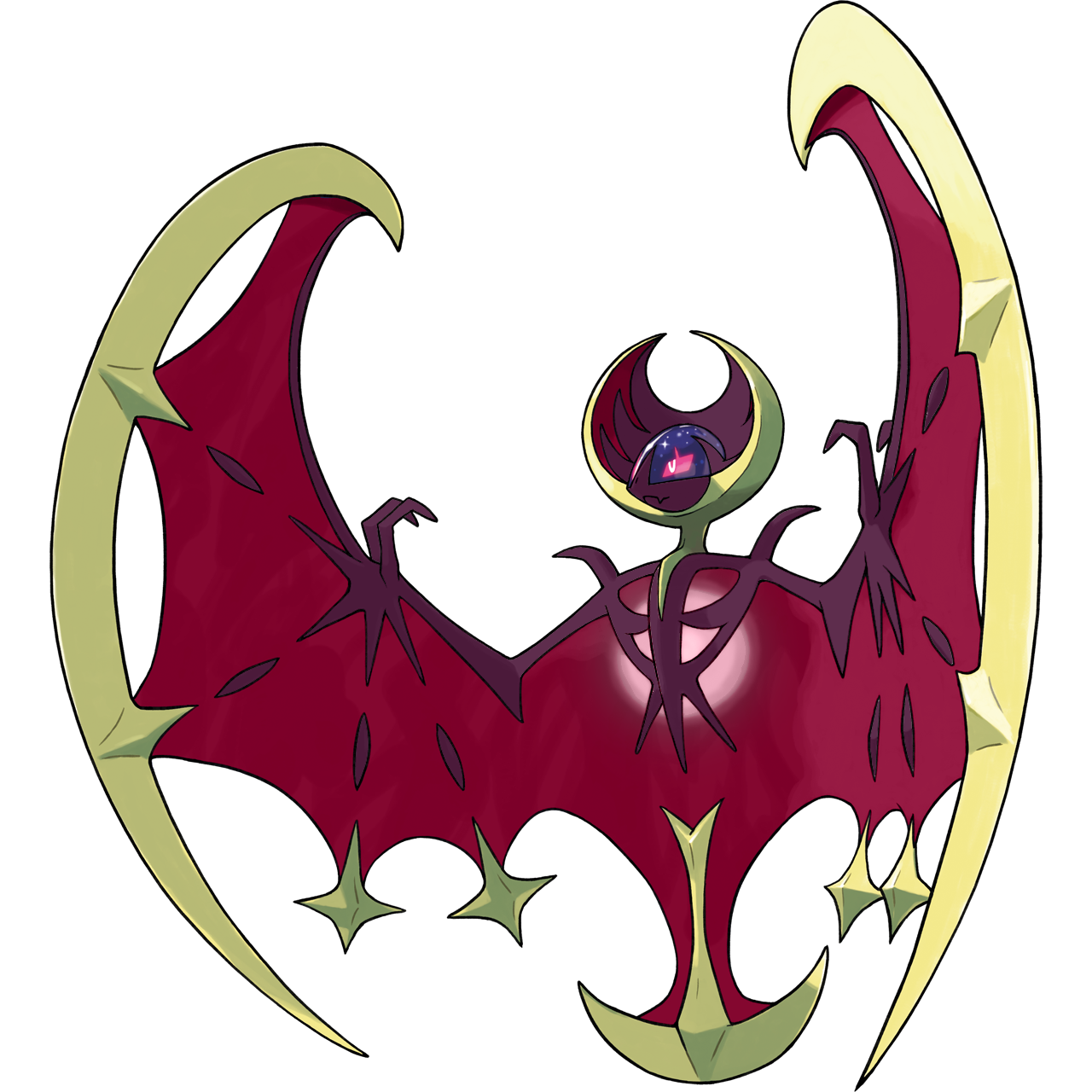 #792 Lunala by TonOfDirt726 on DeviantArt