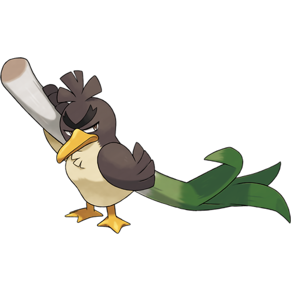 083 Shiny Farfetch'd by UnusualPotato1872 on DeviantArt