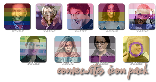 Pride month icon templates by eomerwrites on DeviantArt