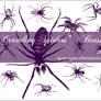Crawling Spiders Brushes