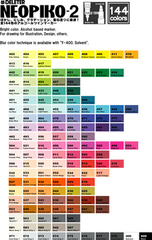 Neopiko-2 Color Set for Corel Painter