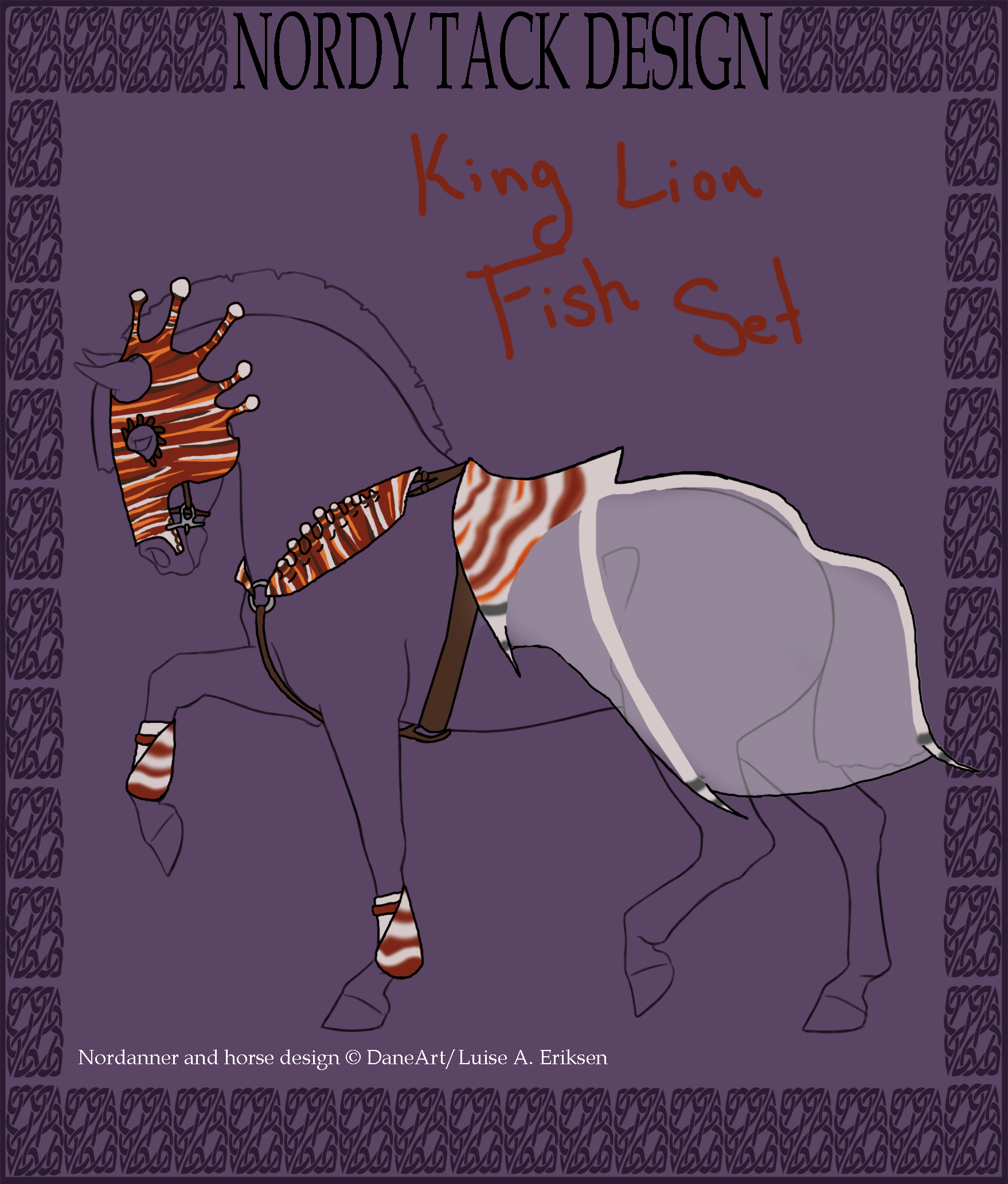 King Lion Fish Dragon Tack - SOLD