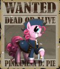 Wanted - Pinkamena D. Pie