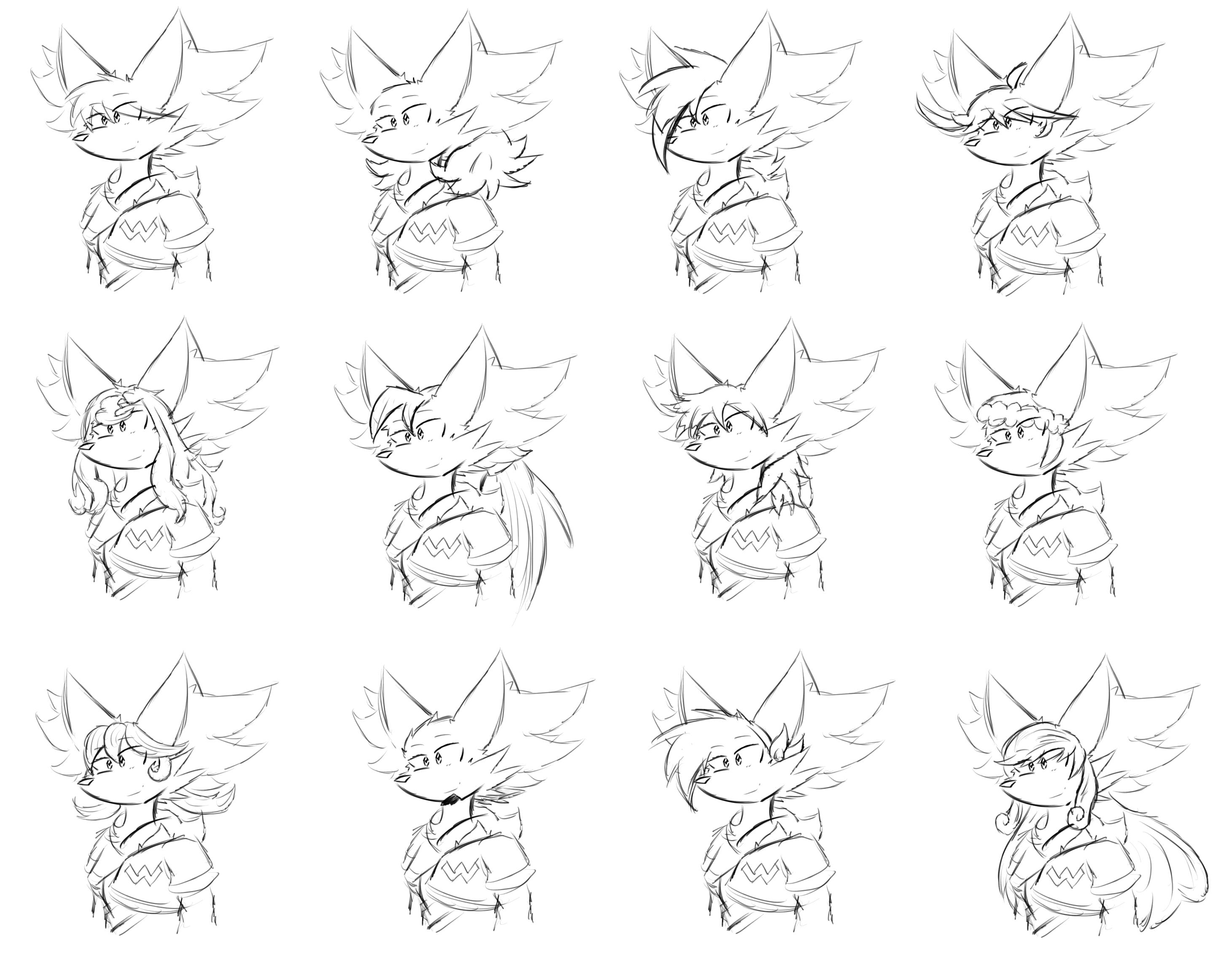 Wyatt with Multiple Hairstyles 1