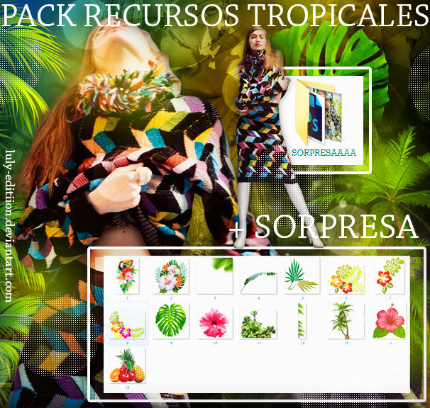 PACK RECURSOS TROPICALES