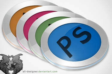 Glossy Spherical Icons (free PSD)