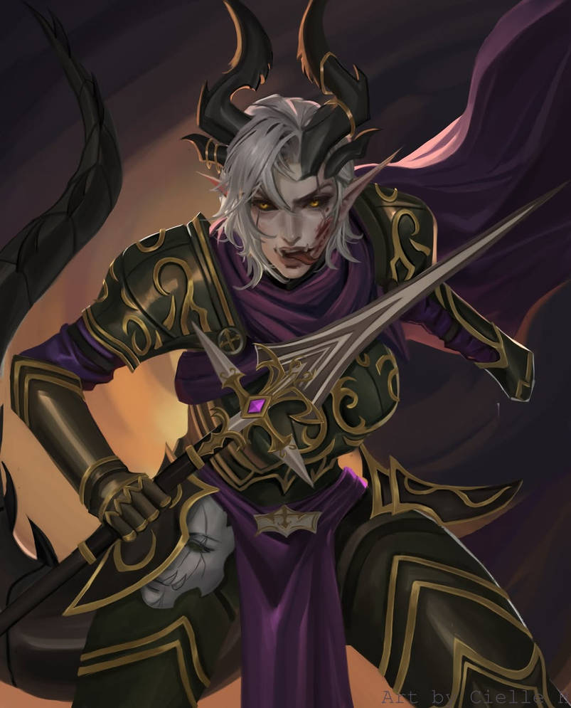 I just commissioned this stunning art piece! by Amaraatoure on DeviantArt