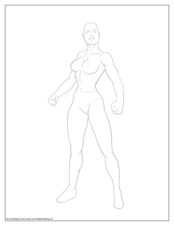 Deviantart Female Template Female Character Template by Guerrillasuit on DeviantArt