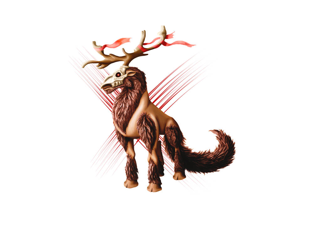 Fantasy deer by kuuvalas on DeviantArt