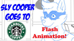 :Anim: Sly Cooper Goes to Starbucks