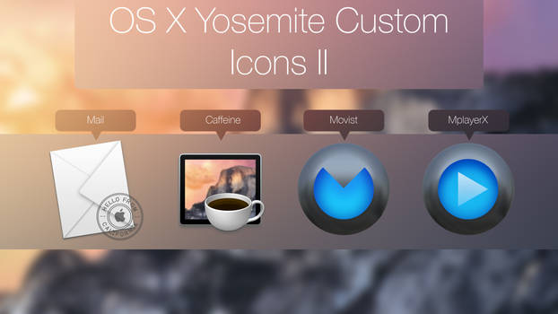 OSX Yosemite Custom Icons V2