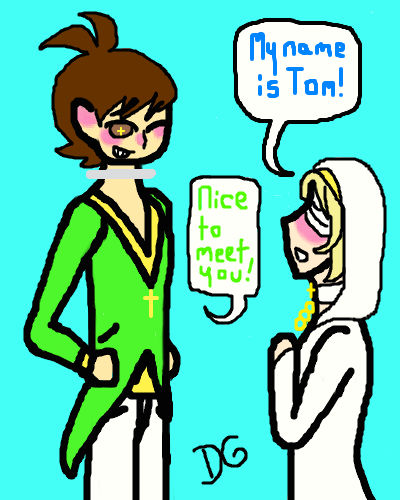 Meeting for the first time by DragonGirlTheKnight on DeviantArt