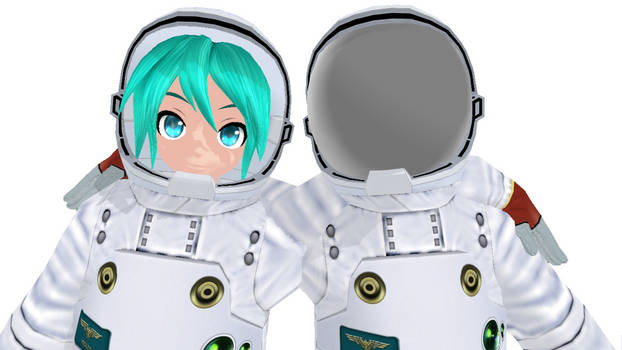 DT2nd Space Suit And Space Suit Miku DL