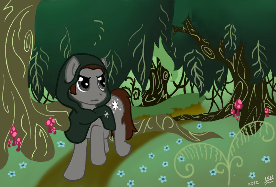 A Ranger Pony in the Forest by VikingObsessed284 on DeviantArt