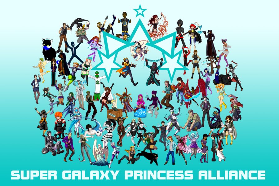 SGPA 1st Anni Poster - basic photoshop file by Meibatsu