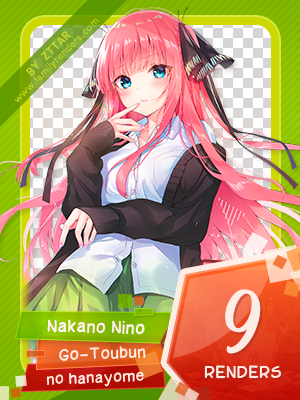 Render Pack 19 Nakano Nino By Zttar On Deviantart Render Pack 19 Nakano Nino By Zttar On Deviantart