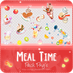 Pack Png's #4 Meal Time