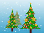 Christmas tree symbols by 10stock