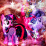 Twilight Sparkle Cosmic Wallpaper