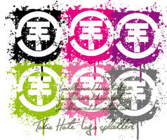 Tokio Hotel Logo Splatter