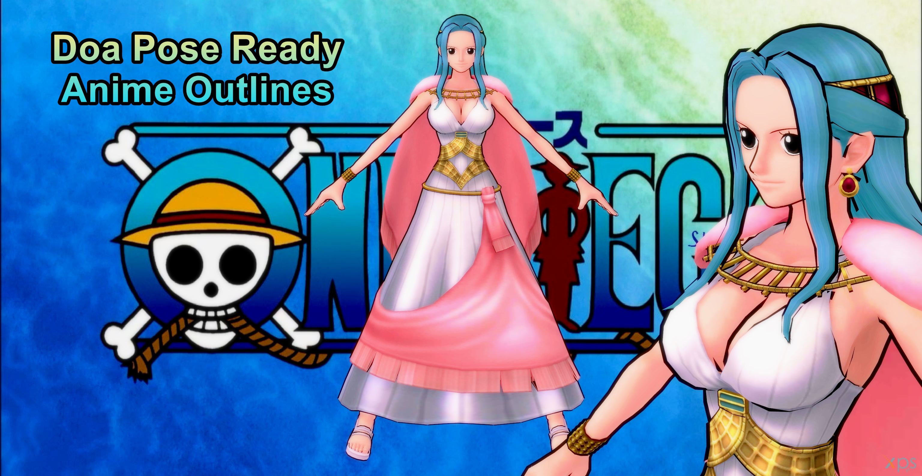 One Piece OPBD Vivi Princess for XPS / FBX by Animanpower on DeviantArt