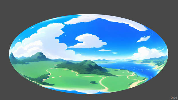 Anime Skydome by Paul XPS/MMD/Blender/FBX