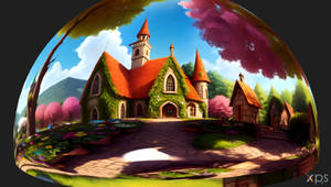 SkyBox Fantasy Castle by Paul XPS/MMD/Blender