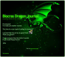 Biocras Dragon Journal