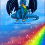 Rainbow Belly Dragon Journal Skin