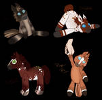 Valorteen Dolls by DragonsFlameMagic
