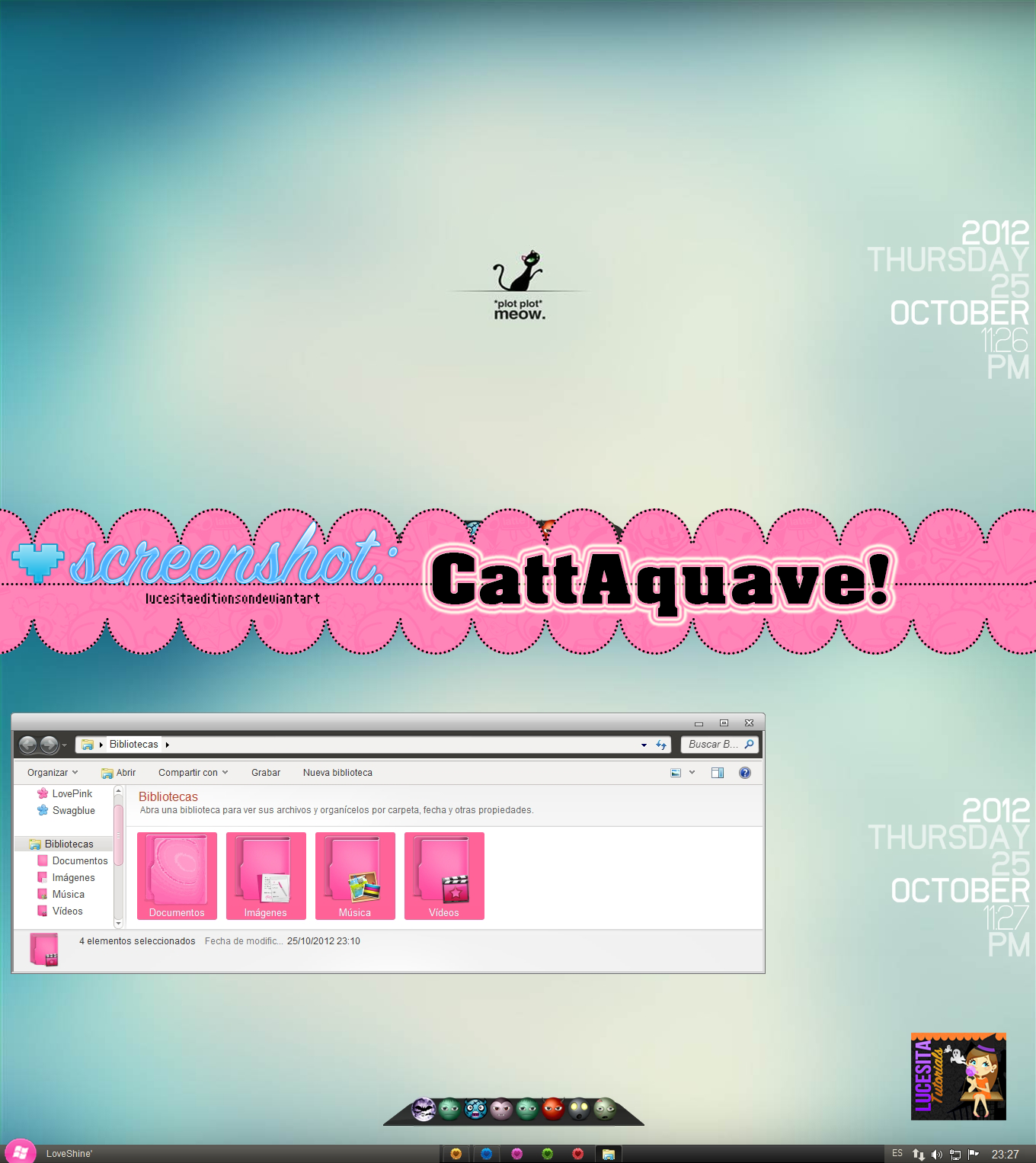 screenshot ''CattAquave''~