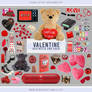 Valentine Aesthetic PNG Pack