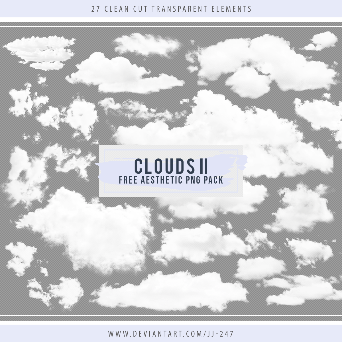 Free Clouds Aesthetic PNG Pack 2